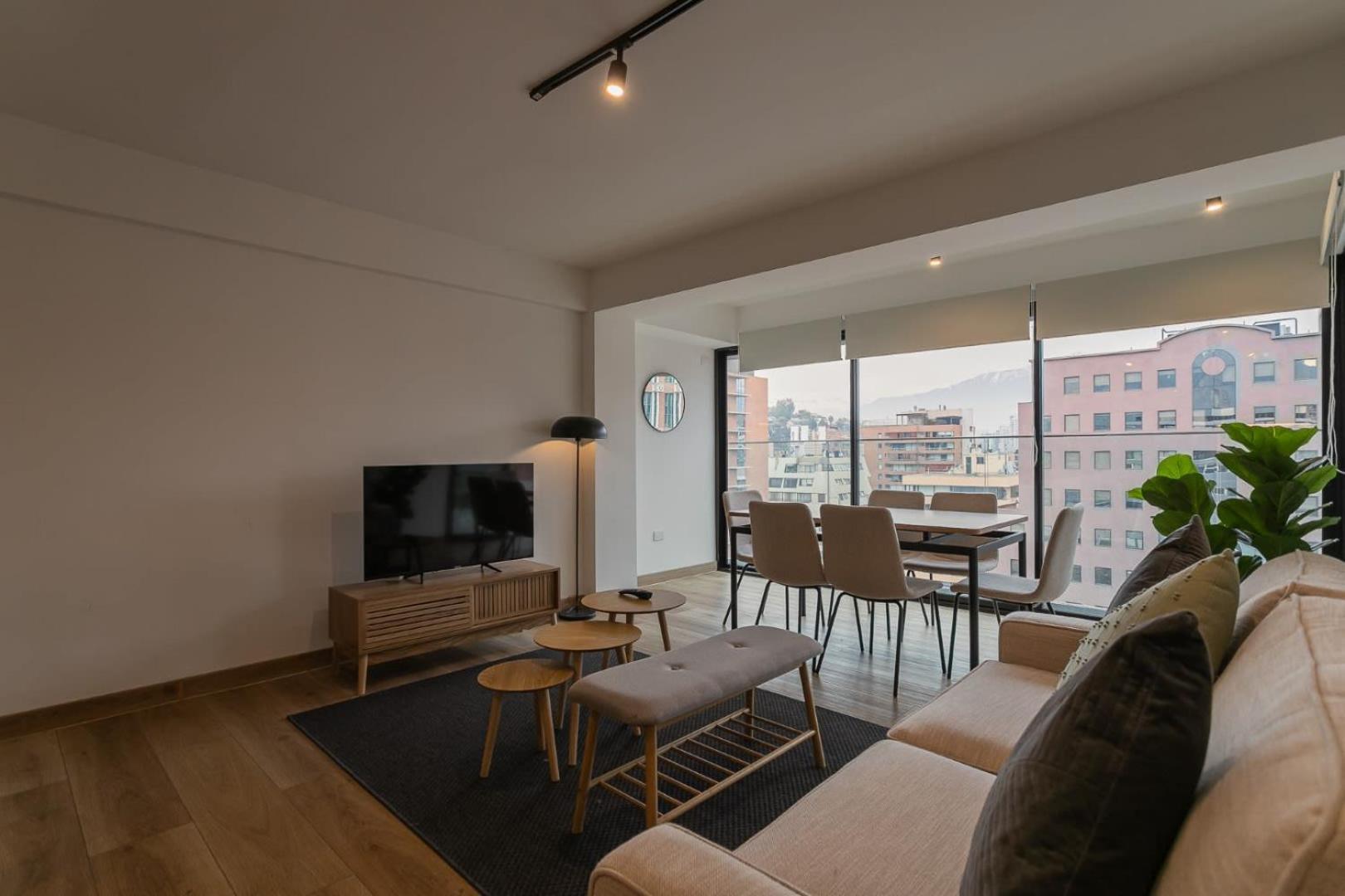 Apartamento Unwind And Refresh In A Spacious 2-bedroom For 4 Santiago de Chile